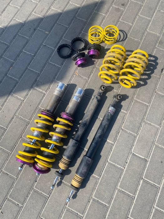 KW Койловери 50mm Coilover Kit V1 Audi A4 B9 Sedan w/o EDC 2WD 2017+