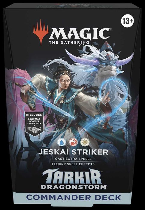 Magic the Gathering Tarkir Dragonstorm Commander Deck - Jeskai Striker