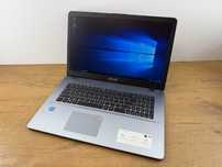 1345 Laptop Asus 17 CALI.  12GB RAM, Dysk SSD 240GB, Windows 10