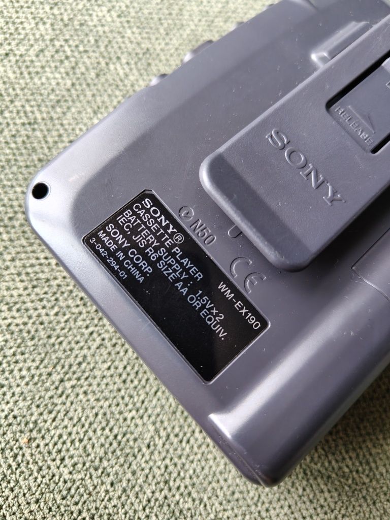 Walkman Sony WM-EX 190, WM-EX 192, WM-EX 194 + słuchawki Panasonic