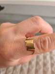 Anel fino em ouro 18K