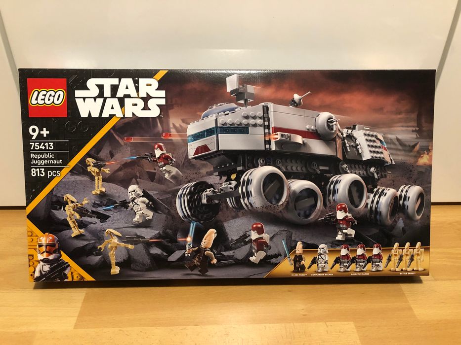 Nieotwierany zestaw Lego Star Wars 75413 Juggernaut