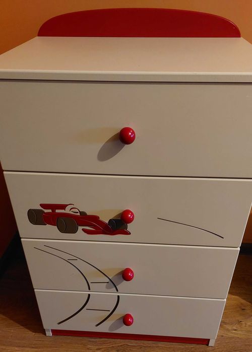 Meble dla dzieci MEBLIK- Formuła 1 + Gratisy