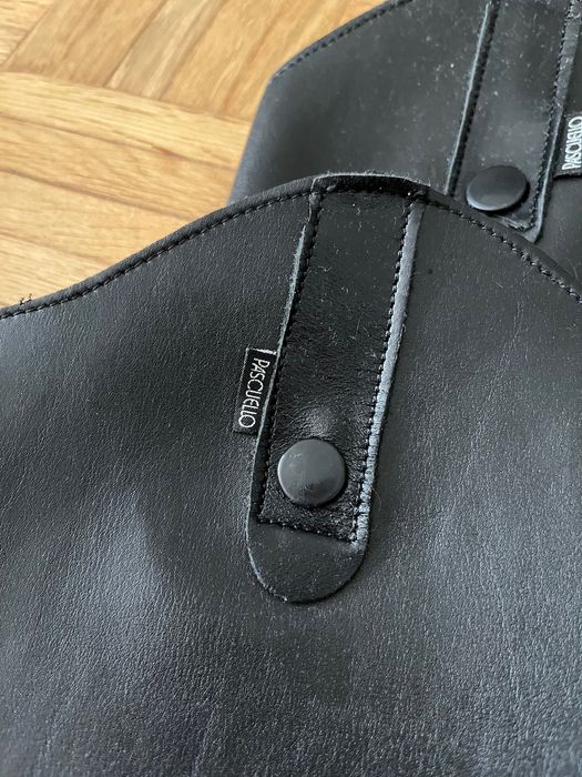 Zupełnie NOWE czapsy skórzane PASCUELLO