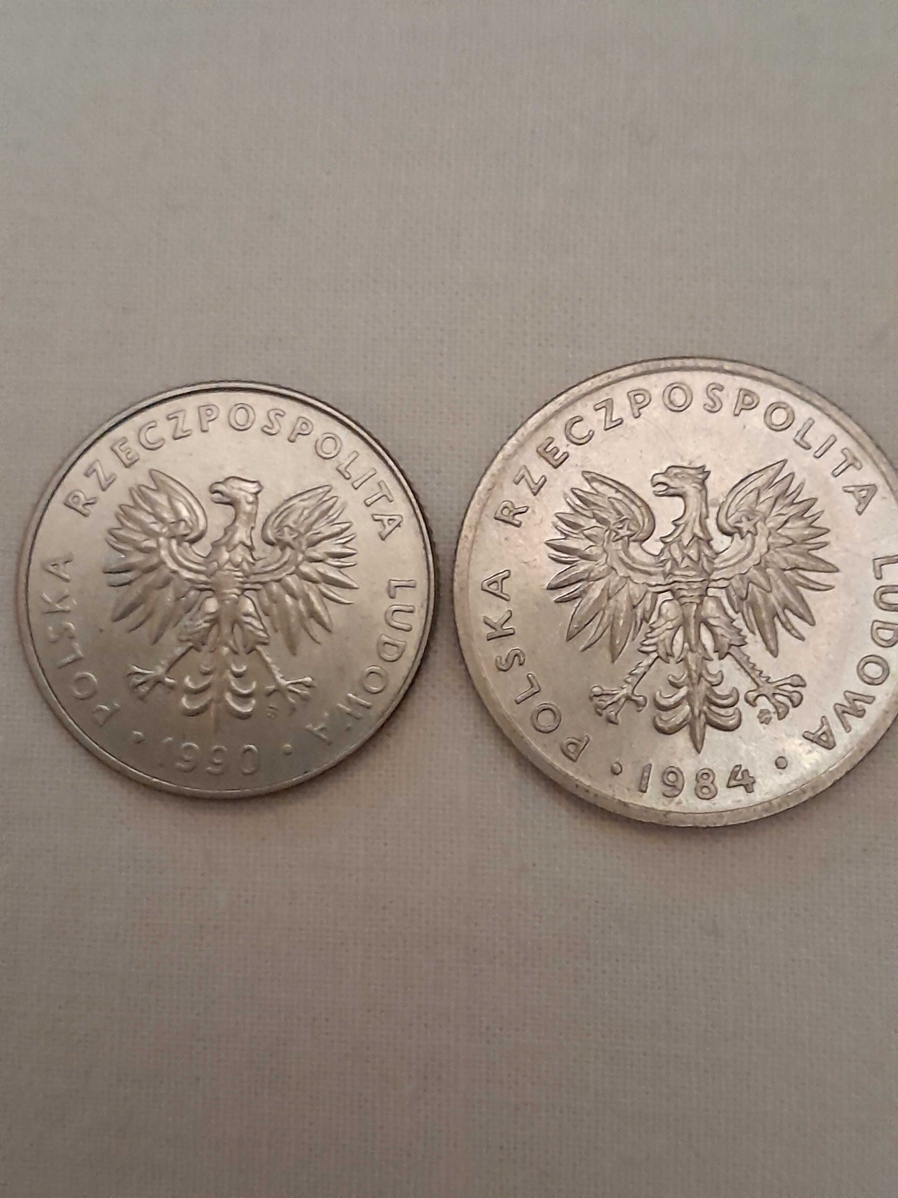 Sprzedam kolekcję 9 szt monet 20 zł z miedzioniklu PRL różne średnice
