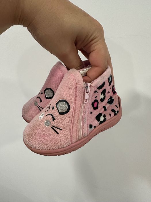 Pantufas Rosa Gato Nº 19