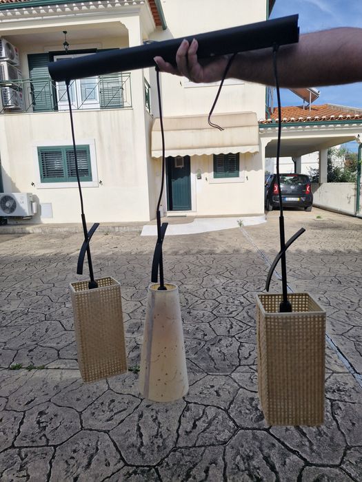 Conjunto de 2 Candeeiros Triplos