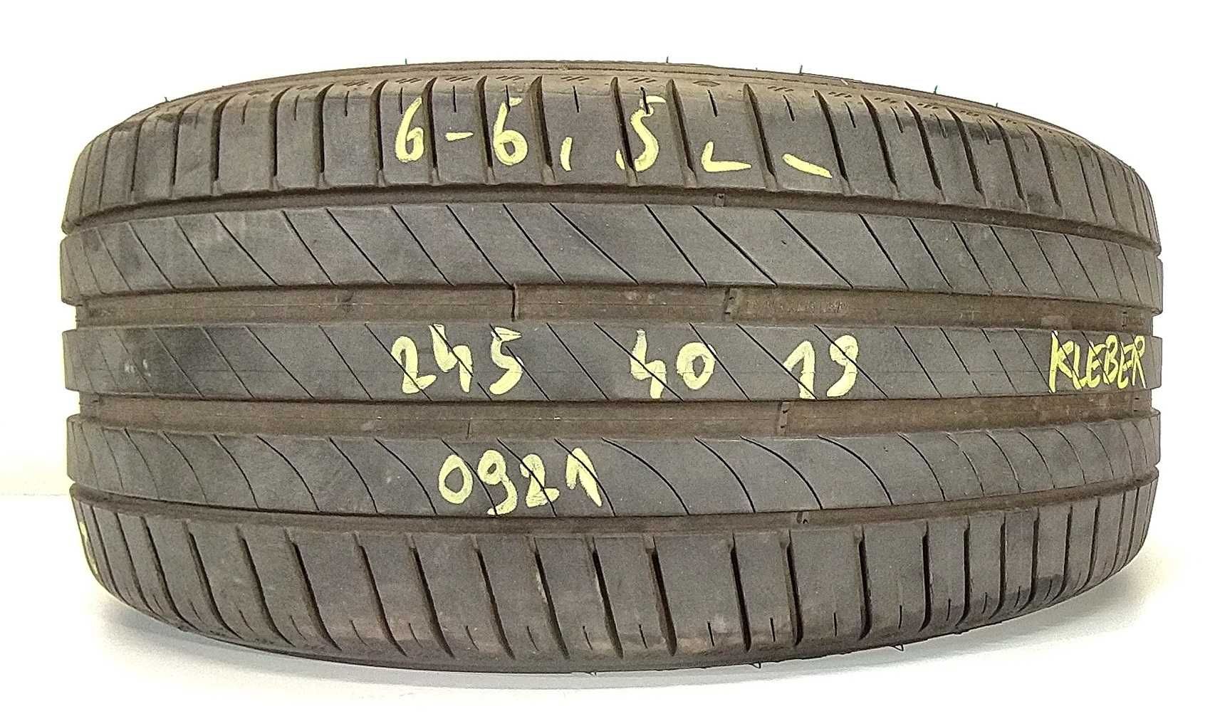 2x 245/40 R19 XL Kleber Dynaxer UHP opony letnie 6,5 mm / montaż