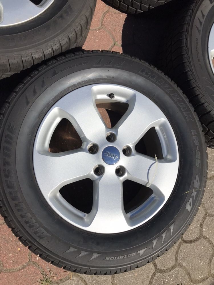 Koła felgi Jeep Cherokee 18 cali 5x127 oryginalne komplet