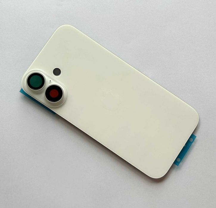 Tylna klapka tył szkło iPhone 16 z magnesami KOLOR Biały White