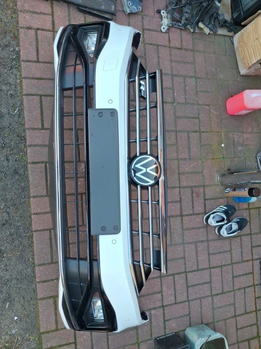 Vw Passat B8 lift R-Line zderzak przedni kompletny 6 pdc spryski