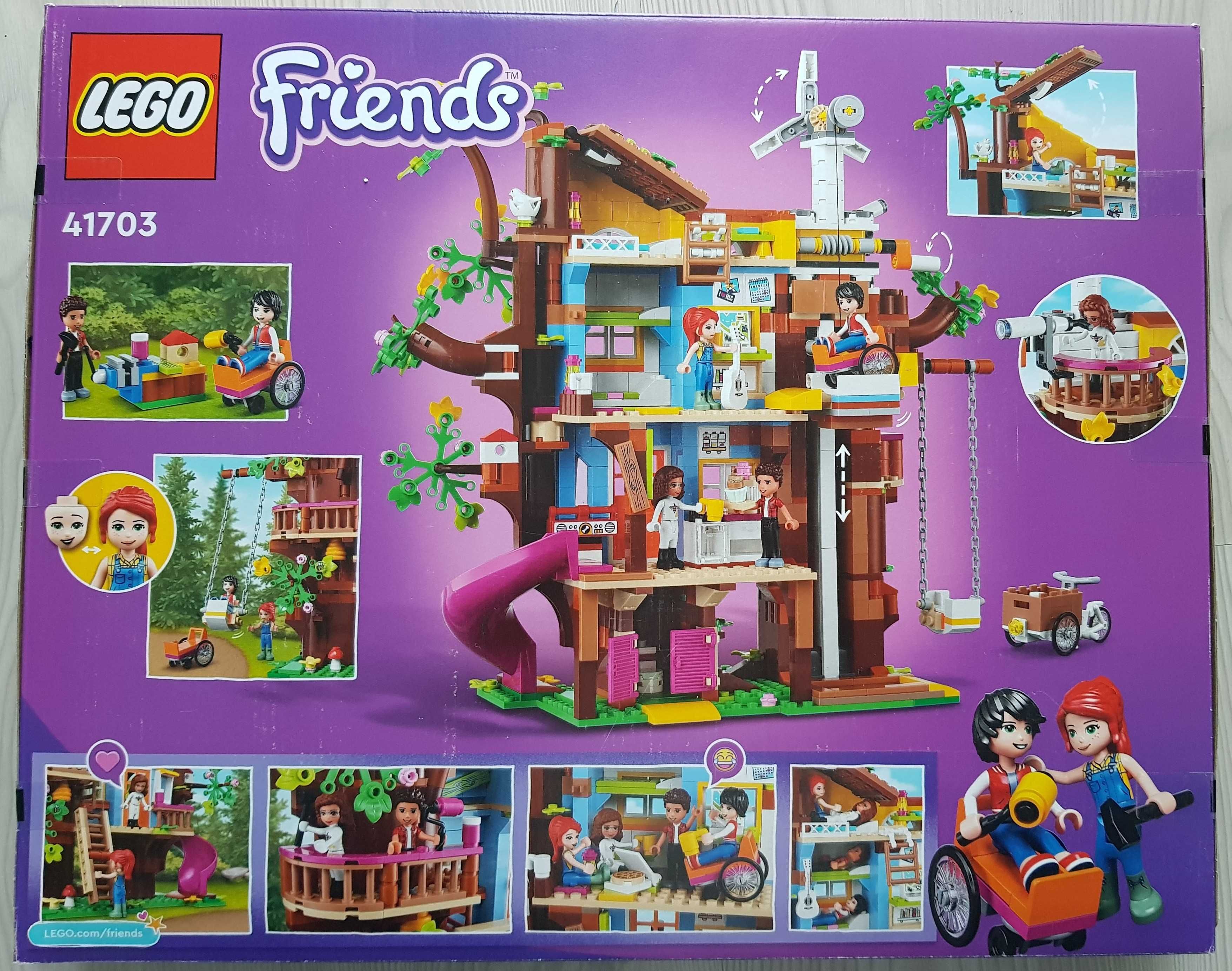 LEGO Friends 41703 -Domek na drzewie przyjaźni 30650, 41450 GRATIS