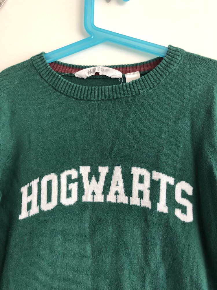 Sweter sweterk h&m harry potter 134 140 hogwarts 8-10 magia bawelniany