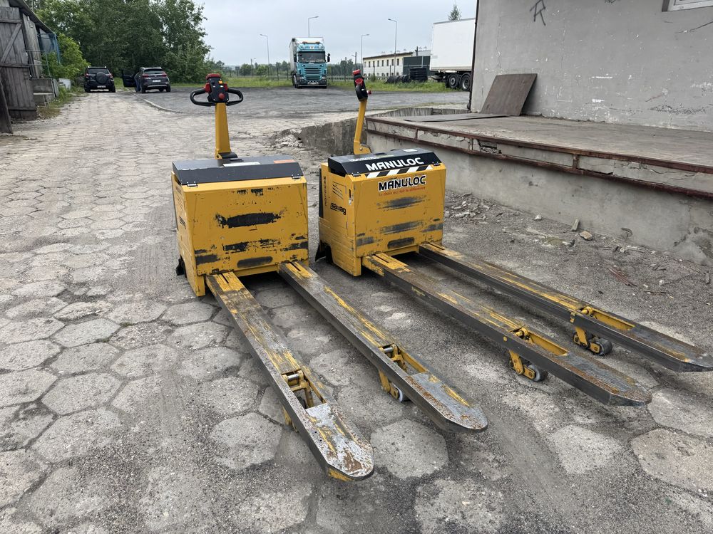 Paleciak elektryczny 4000 kg Samag 2017 r udźwig 4 Tony widły  215 cm
