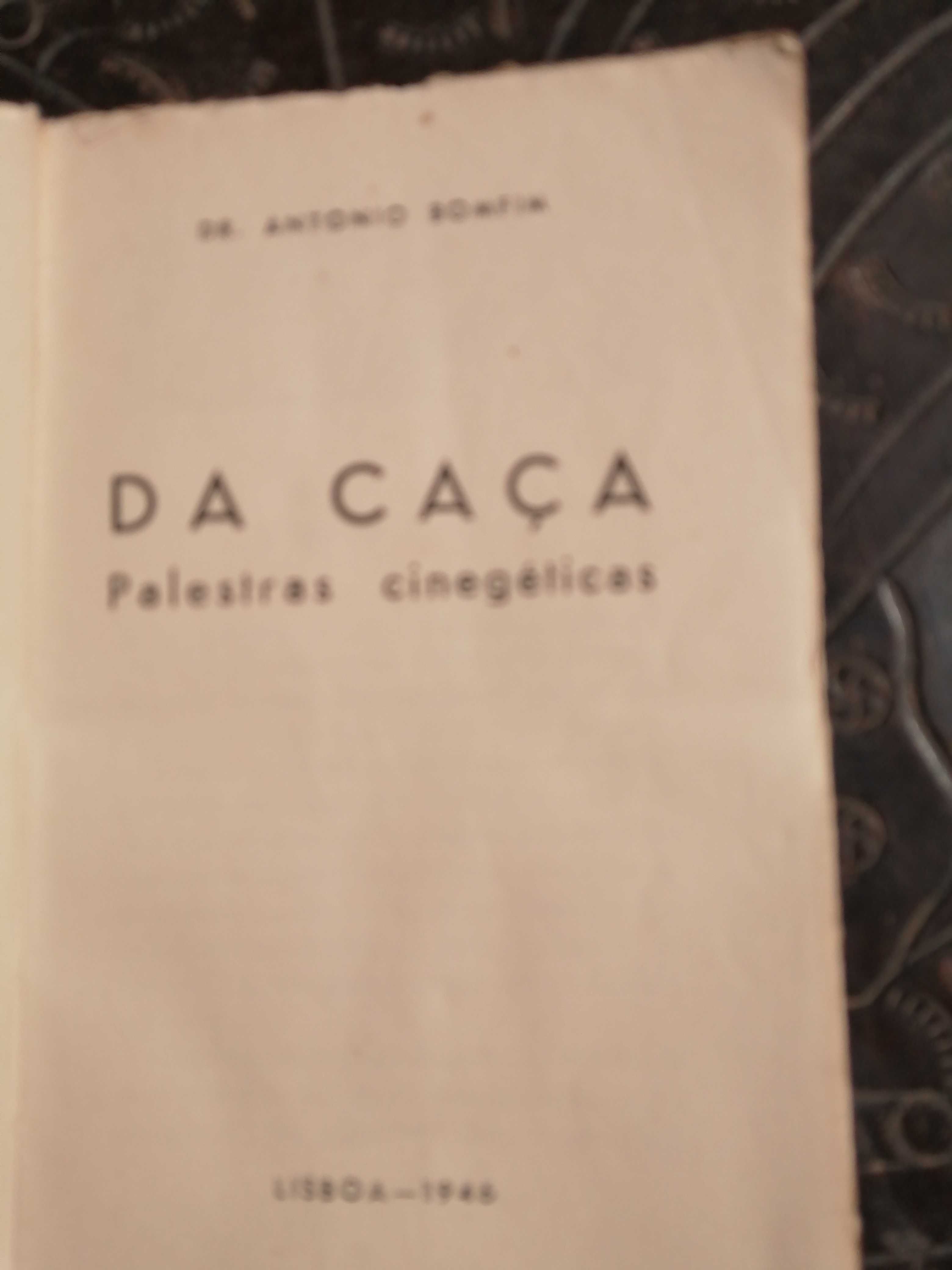 livro raro , da caça , dr antonio bomfim de 1946