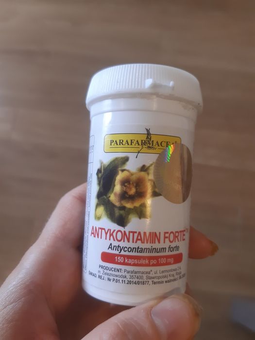 Preparat na pasożyty mocny Antykontamin forte 135 szt tabletek