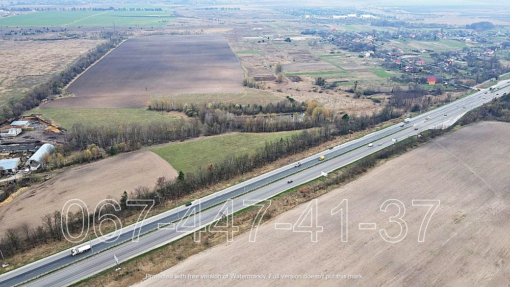 Житомирський шлях. Фасадна ділянка комерційного призначення.