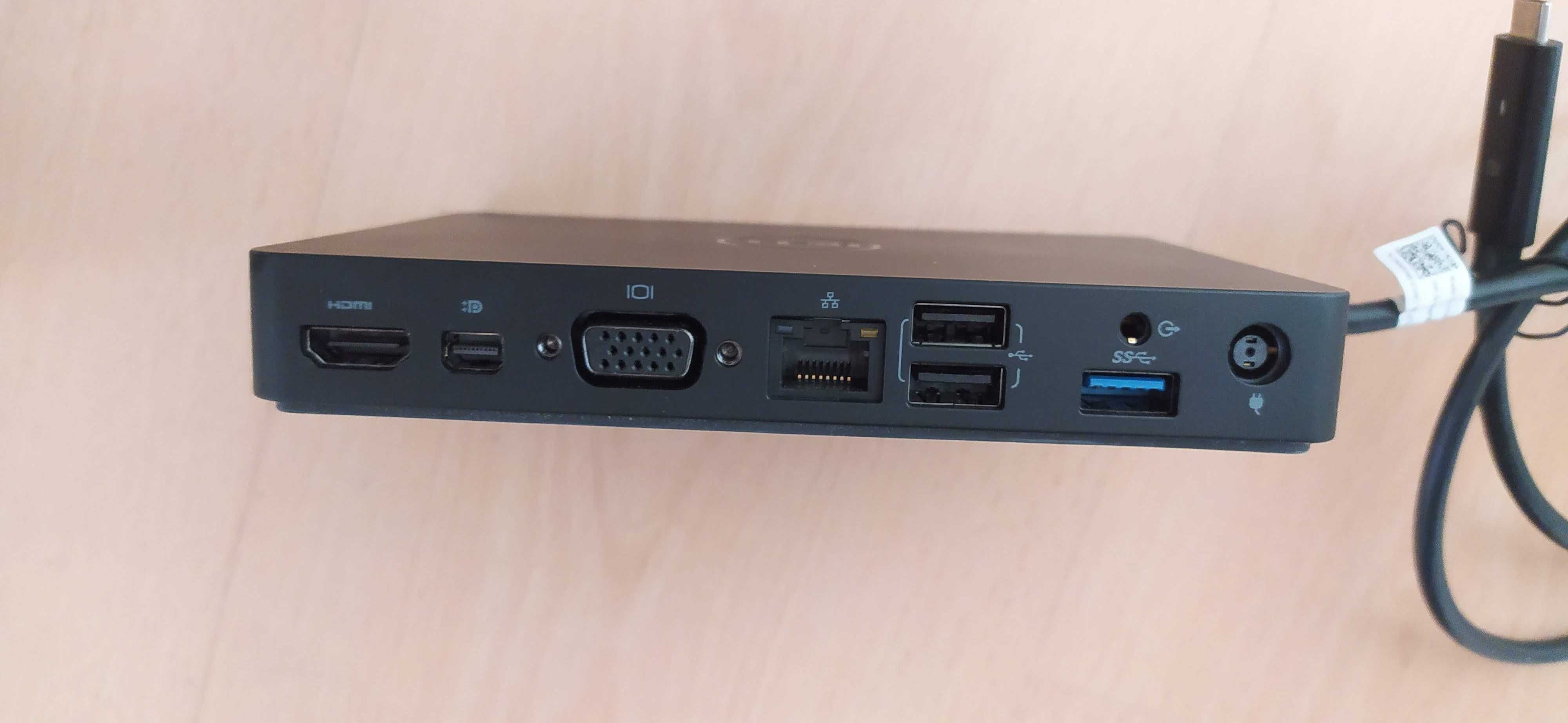 Dock Station Dell USB-C Thunderbolt modelo WD15/ K17A+Carregador 180W