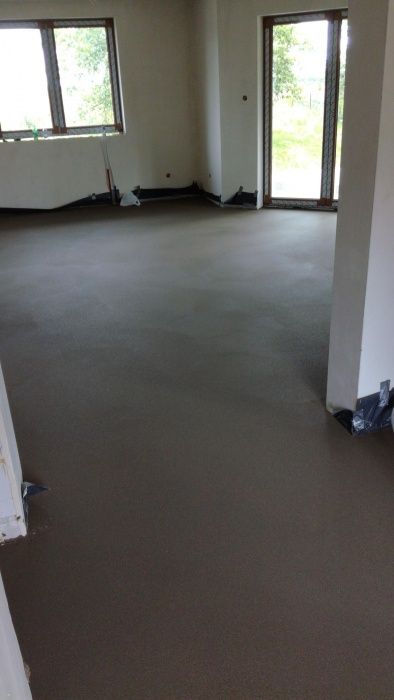 Posadzki maszynowe mixokretem, wylewki cementowe