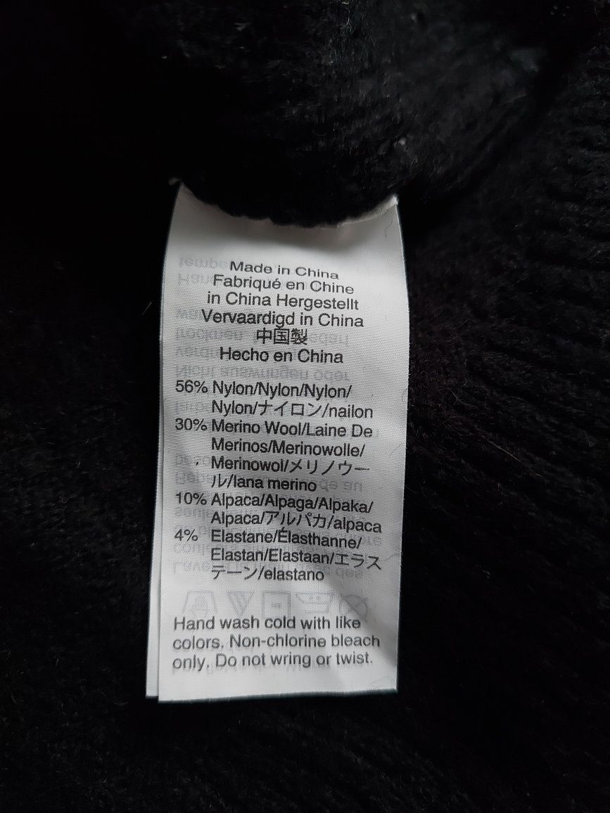 Sweter alpaka wełna merino