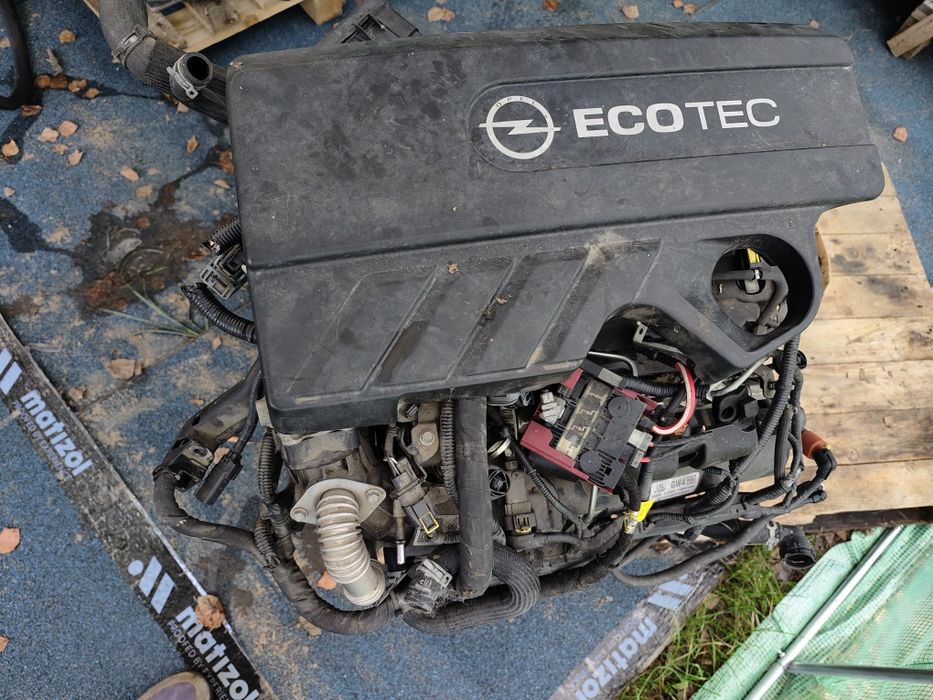 Silnik kompletny Opel Mokka Astra K 1.6CDTI DTU DTL 2015r uszkodzony