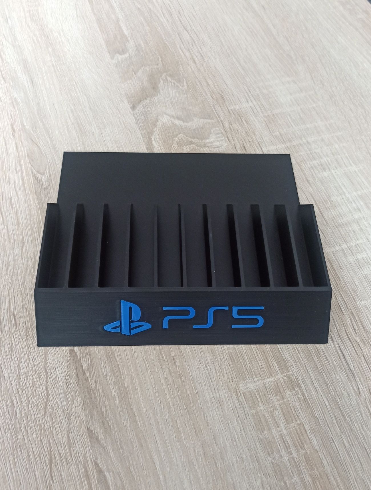 Stojak podstawka na gry PS5 czarna