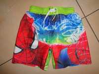 MARVEL Spiderman kąpielówki szorty spodenki na lato chłopięce SIZE 4/5