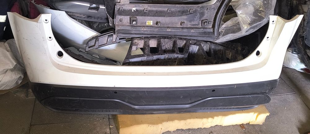 Nissan qashqai 3 j12 2022 бампер задній білий