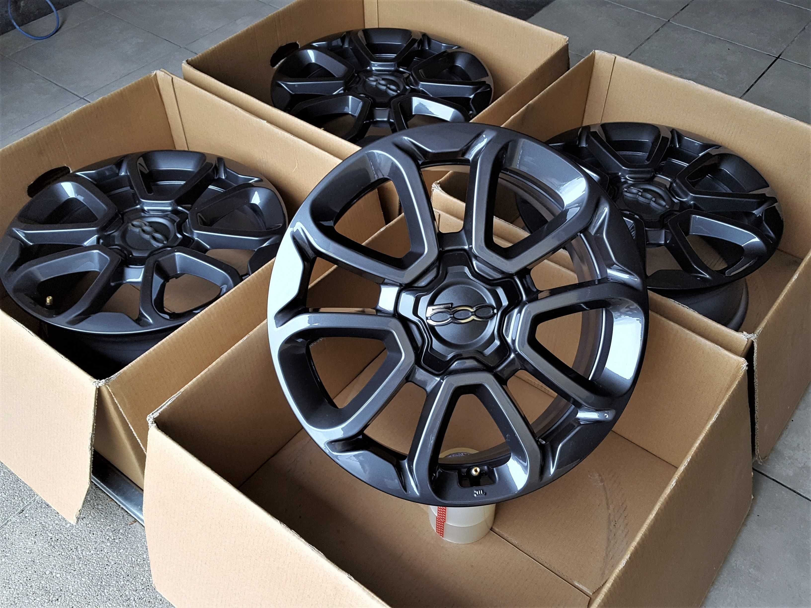Alufelgi 16 5x110 Fiat 500x Croma Nowe Oryginalne Grafit ! 497#
