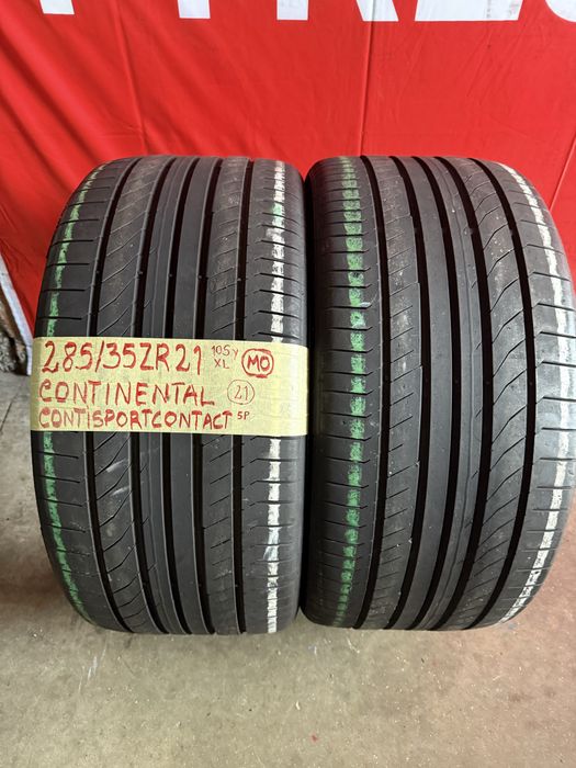 Pneus 285/35/21 Continental Impecaveis