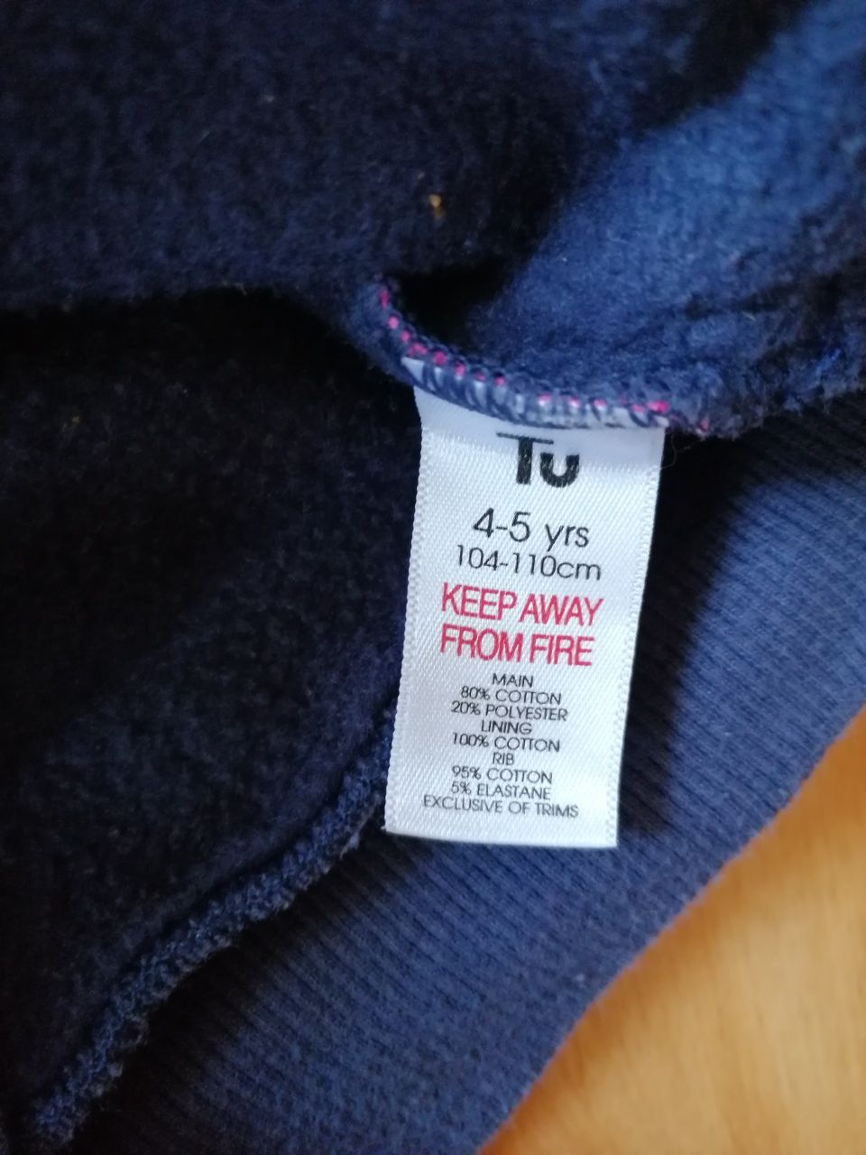 Bawełniana bluza Świnka PEPPA firmy TU na 104-110cm