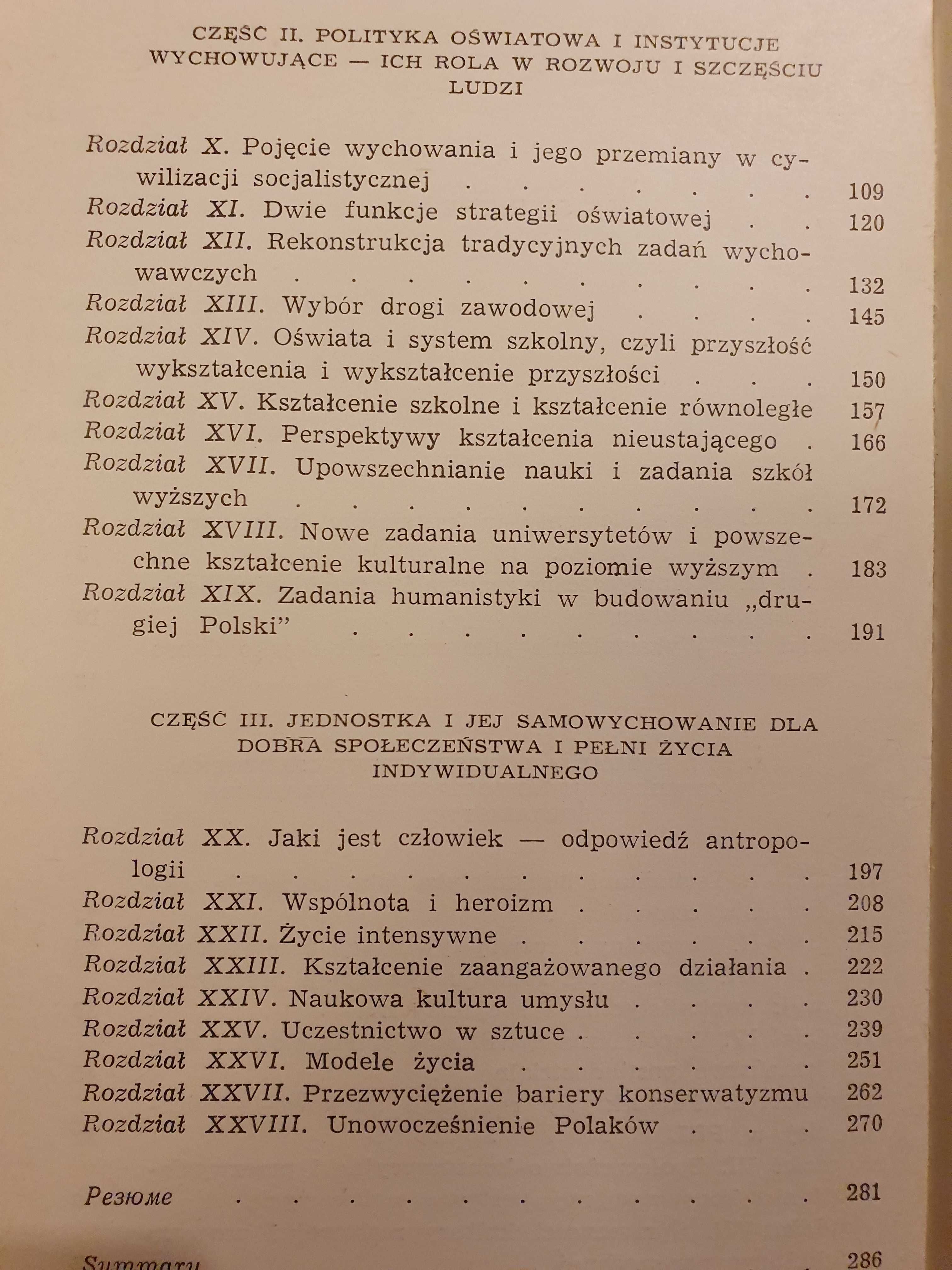 Książka " Problemy wychowania w cywilizacji nowoczesnej"