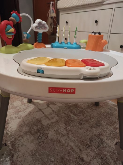 Mesa actividades de 3 níveis de uso