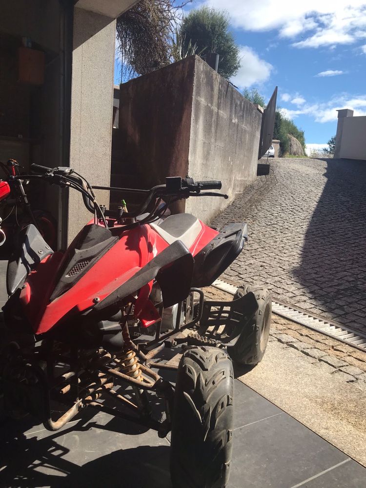 Moto 4 ATV 110cc 7cv 4t Miniquad (vermelho)