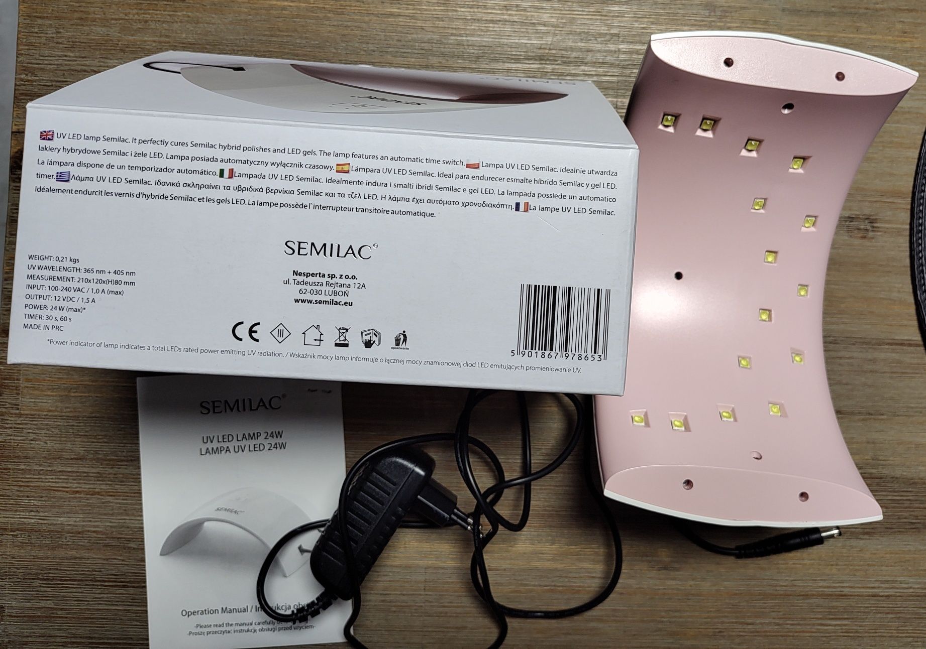 Semilac lampa UV LED 24w