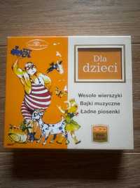 Dla Dzieci - zestaw 3 CD Wesołe wierszyki, Bajki muz. i Ładne piosenki