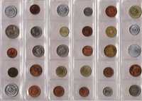 Zestaw 30 monet egzotyka różne kraje ze zbioru 1c, 5c, 10c ... /3,30