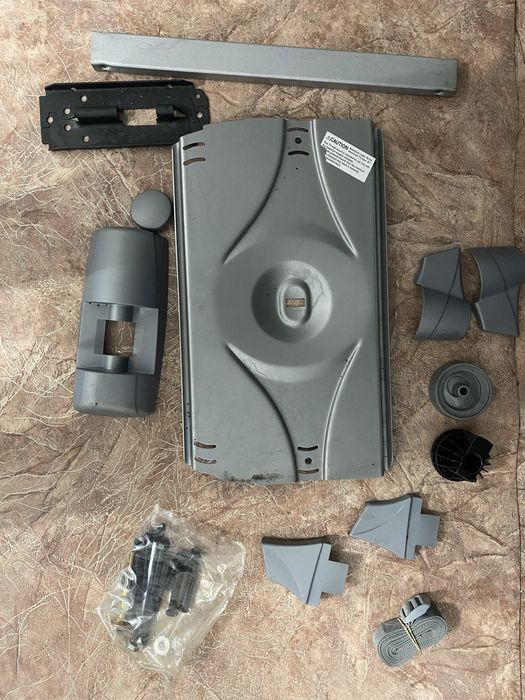 Полка настінна металева