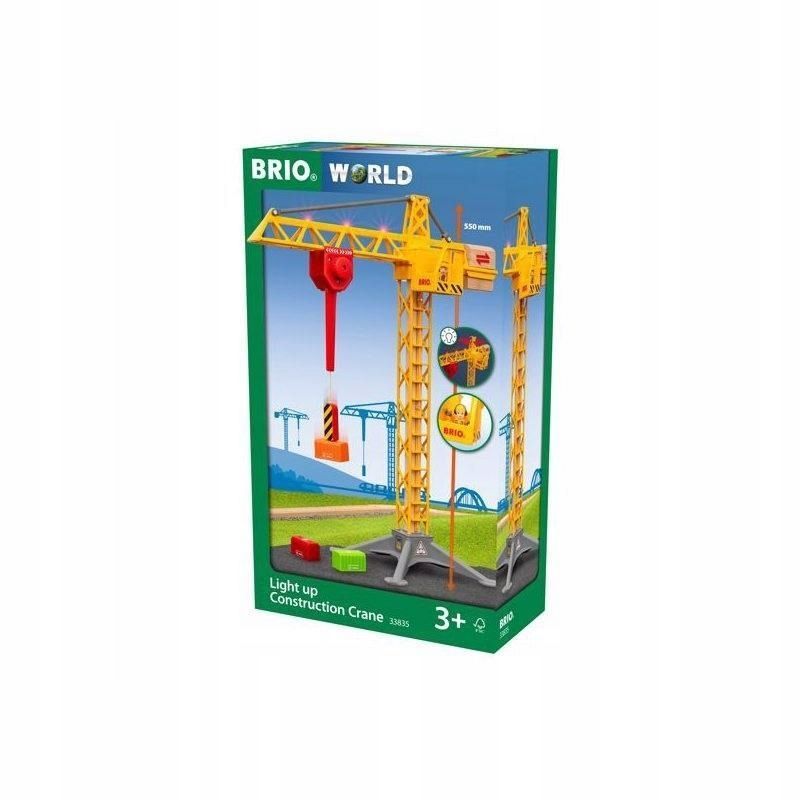 Brio Podświetlany Dźwig Budowlany, Ravensburger