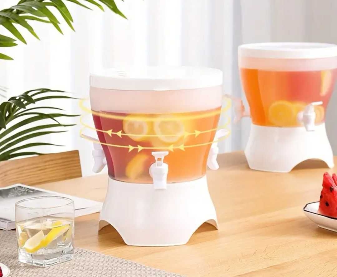 Dozownik napojów obrotowy 3 kraniki poj. 5 litrów