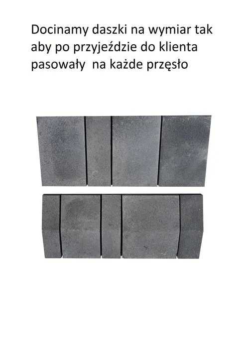DASZEK BETONOWY dwuspadowy jednospadowy płaski na murki czterospadowy