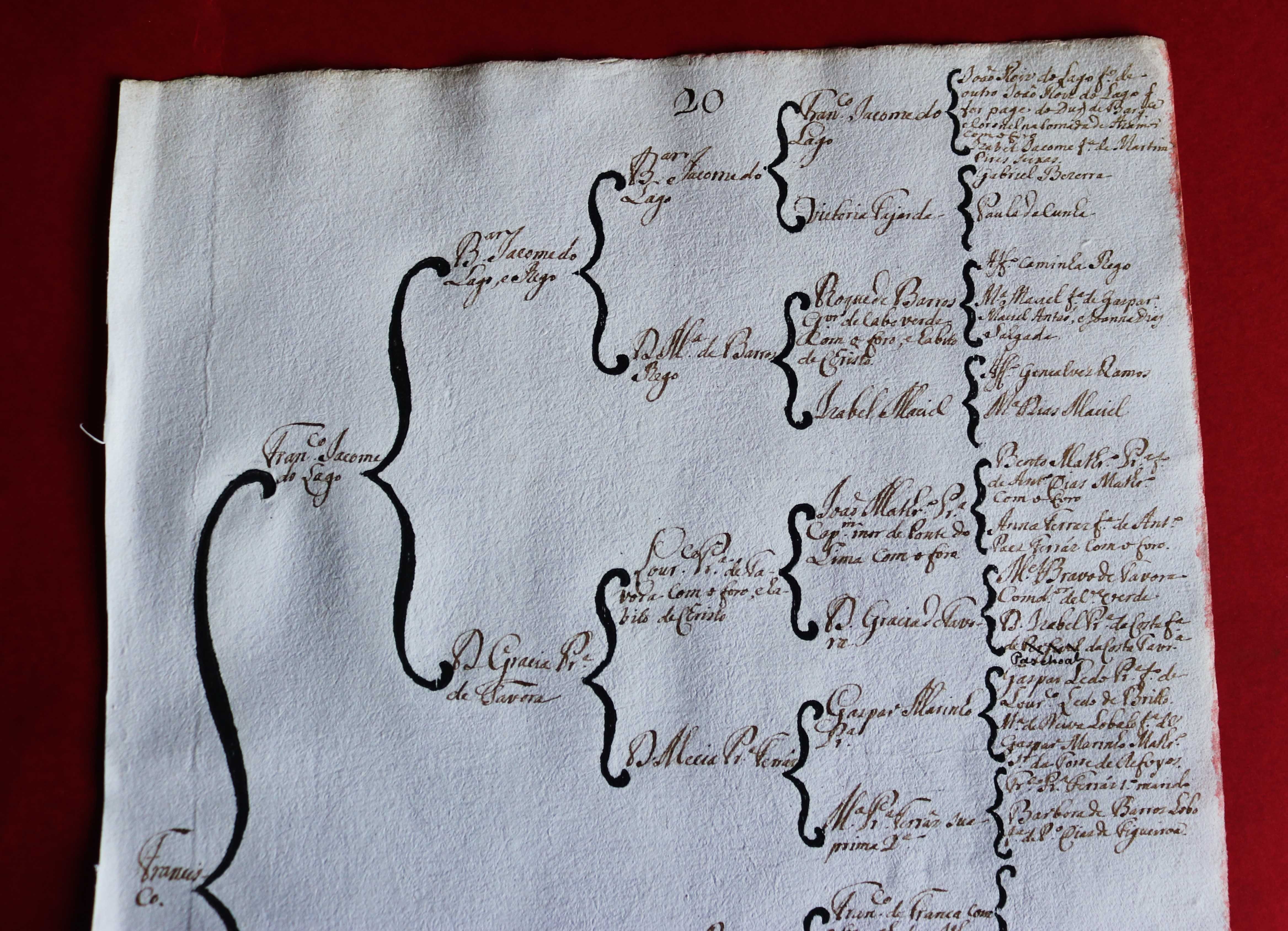 Costados de Francisco Jácome do Lago, Viana 1746