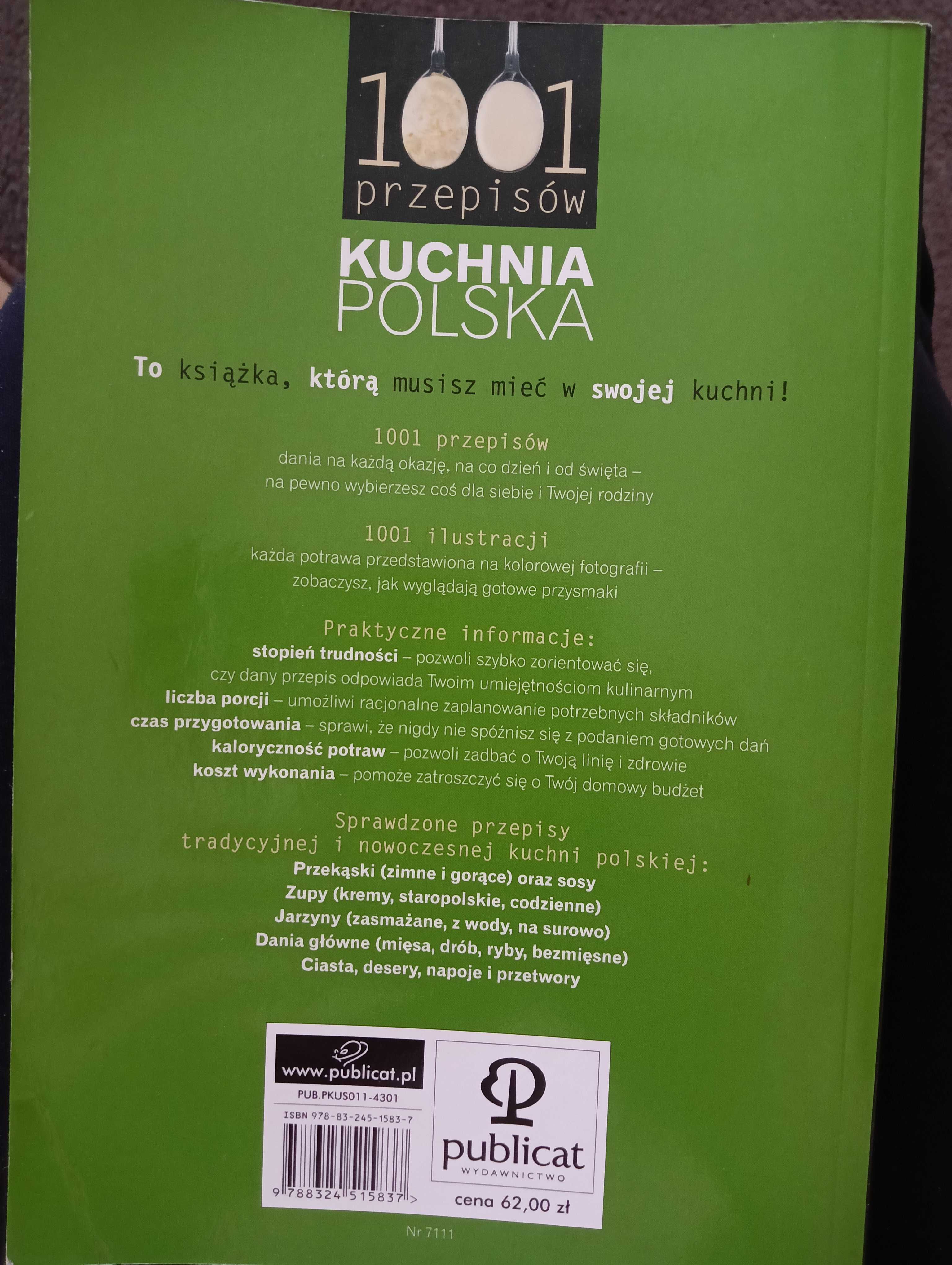 Książka kucharska 1001 przepisów Ewa Aszkiewicz