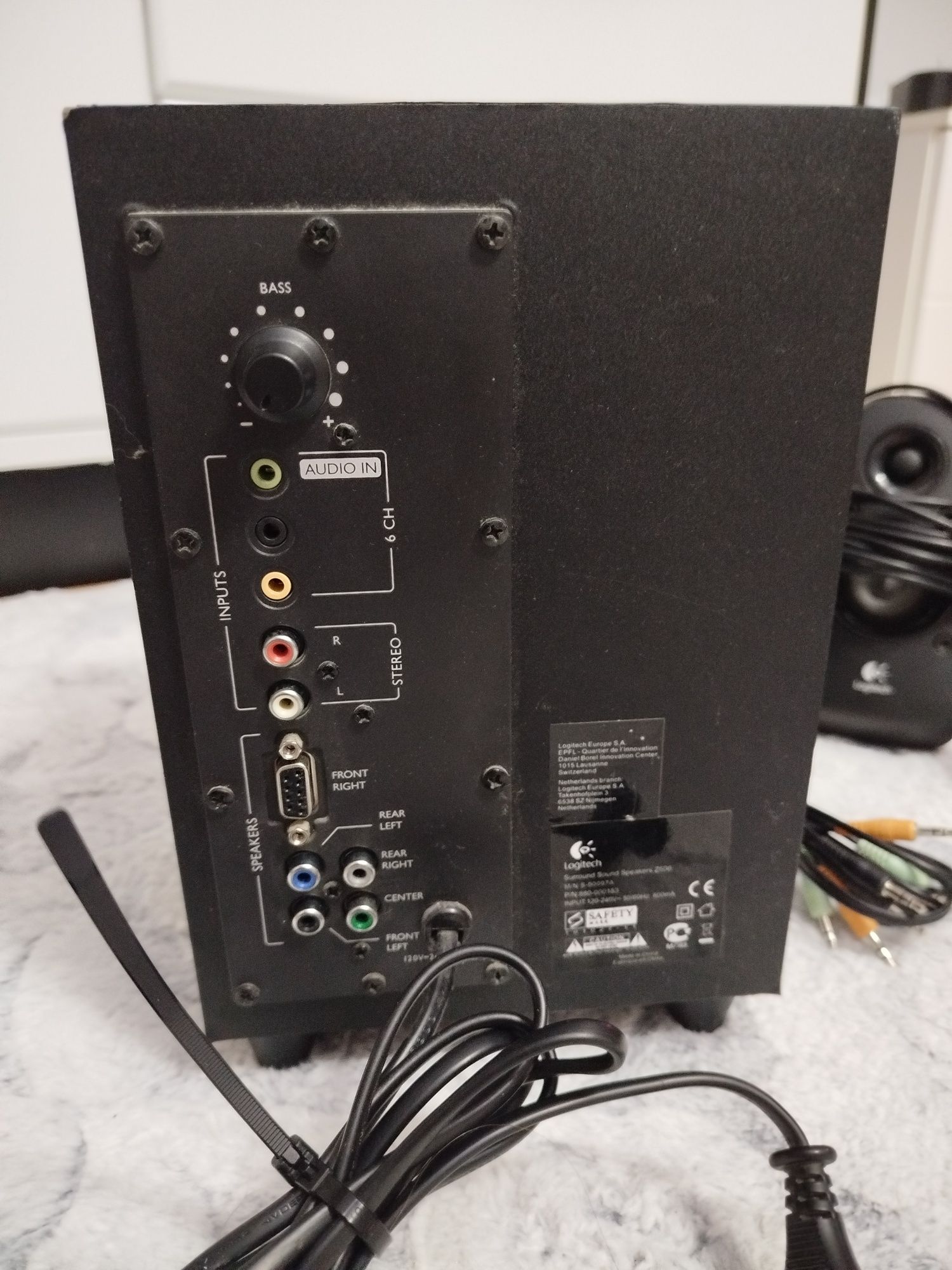 Głośniki logitech 5.1. model Z506