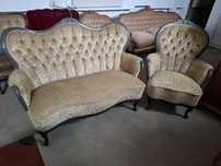 Sofa dwuosobowa  i fotel
