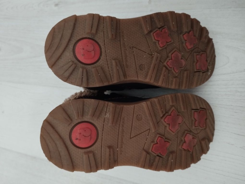 Buty zimowe chłopięce elefanten rozmiar 23