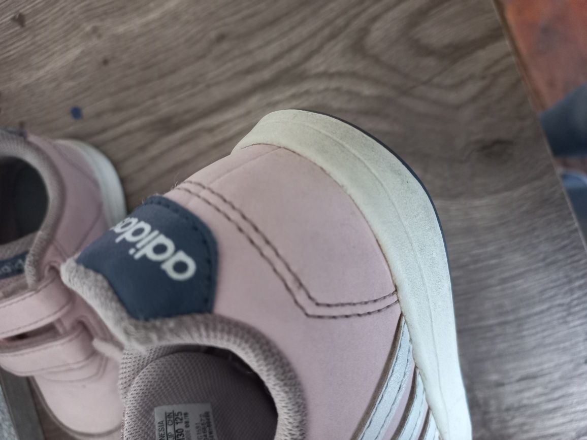 Buciki dziewczęce buty adidas adidasy r 22 różowe