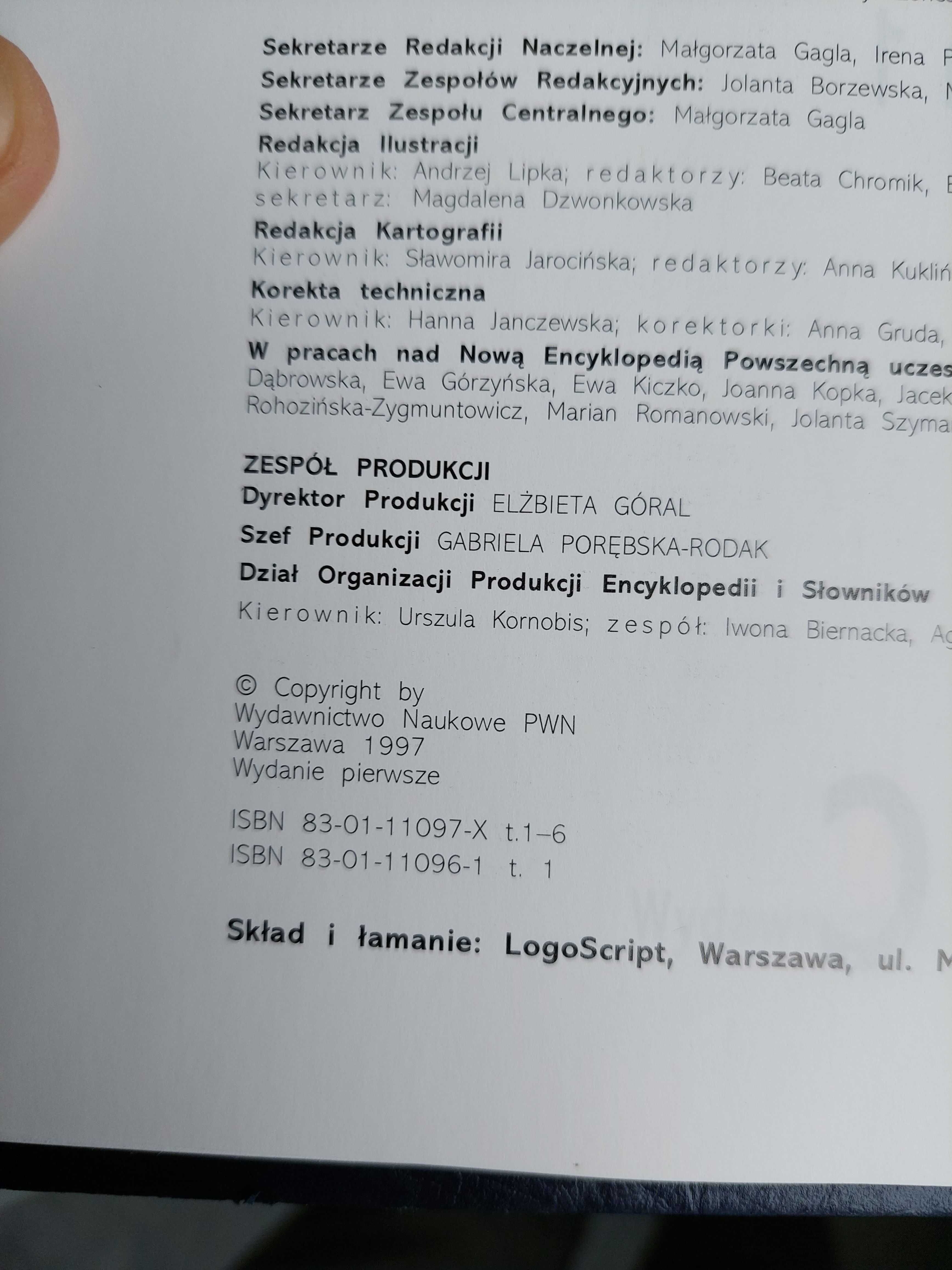 Encyklopedia PWN 7 tomów