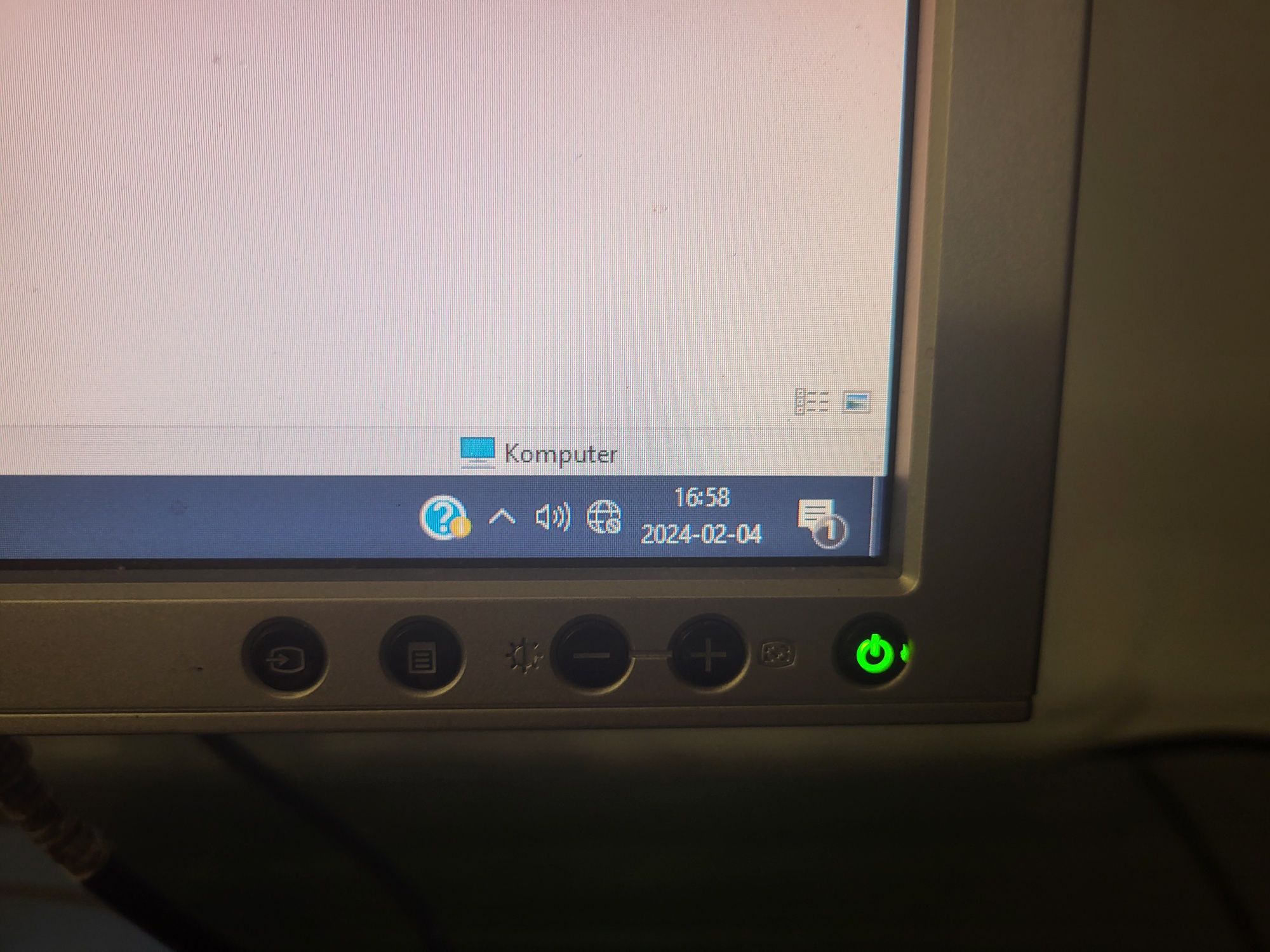 Zestaw HP ElliteDesk komputer monitor klawiatura mysz TANIO