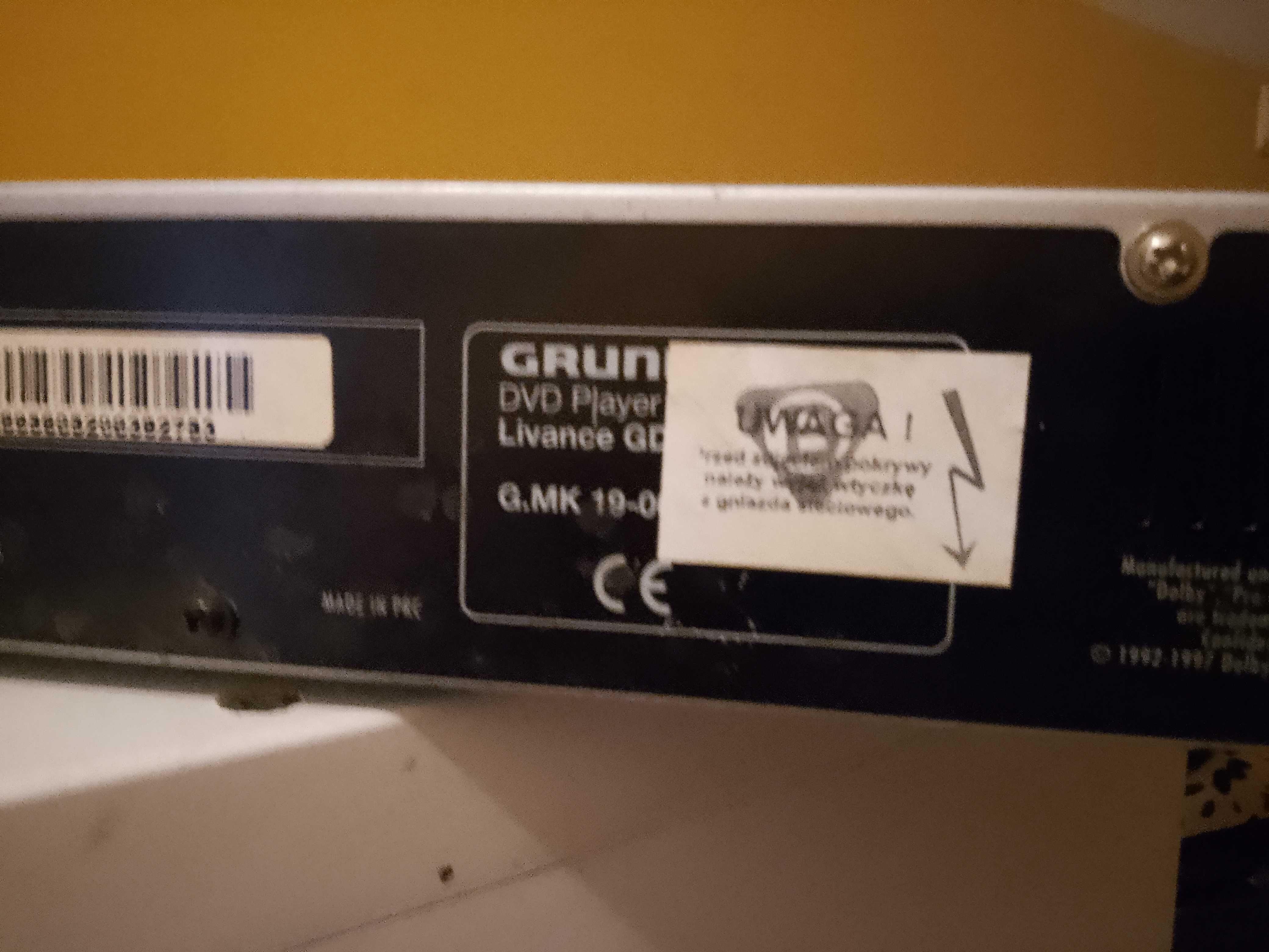 DVD odtwarzacz Grundig Działa